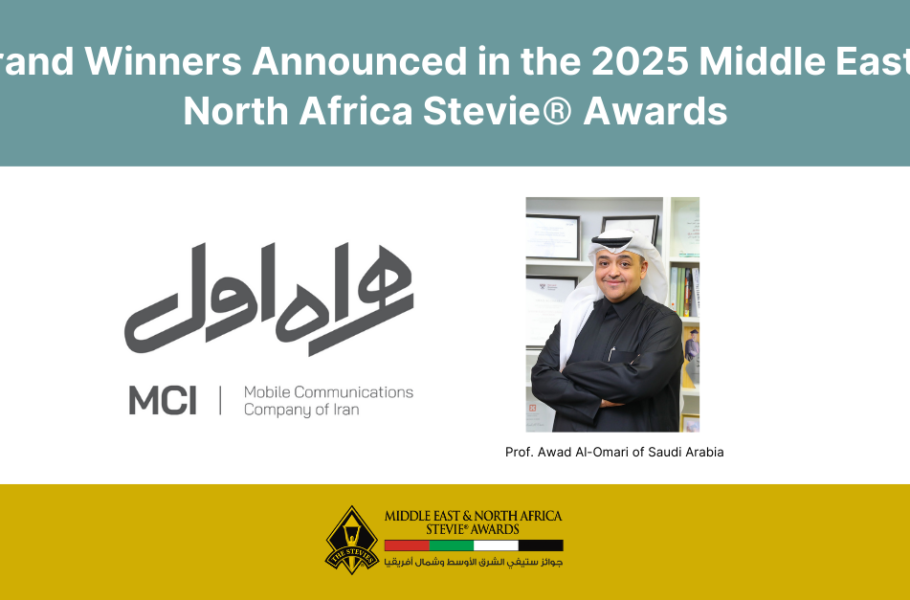 MCI Stevie award