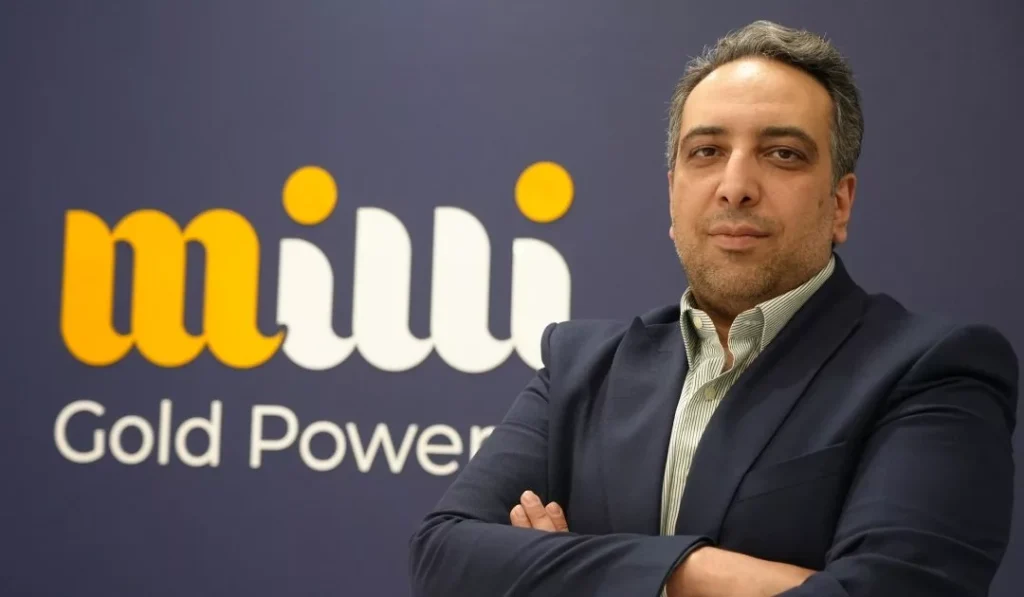 Mostafa Akrami, CEO of Milli Online Gold Trading Platform
