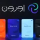 Four Ozone cards in orange, navy, white and black.